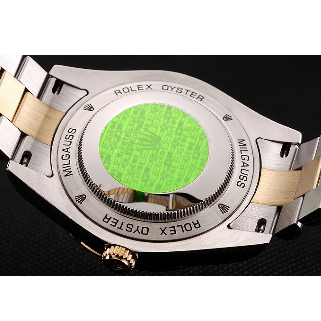Rolex copies cheap Gold Dial Day-Date Tone Rolex 1453972 Case Diamond White Bracelet Two Steel Swiss Stainless 0529